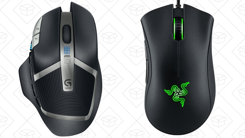 Logitech G602, $40 | Razer DeathAdder Chroma, $35